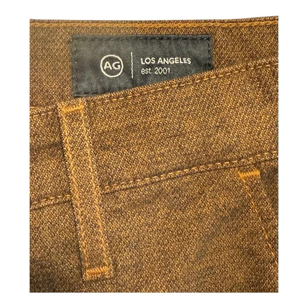 AG Adriano Goldschmied Caden Tailored Trouser Rich Amber Oak Women's Size 4 (26)